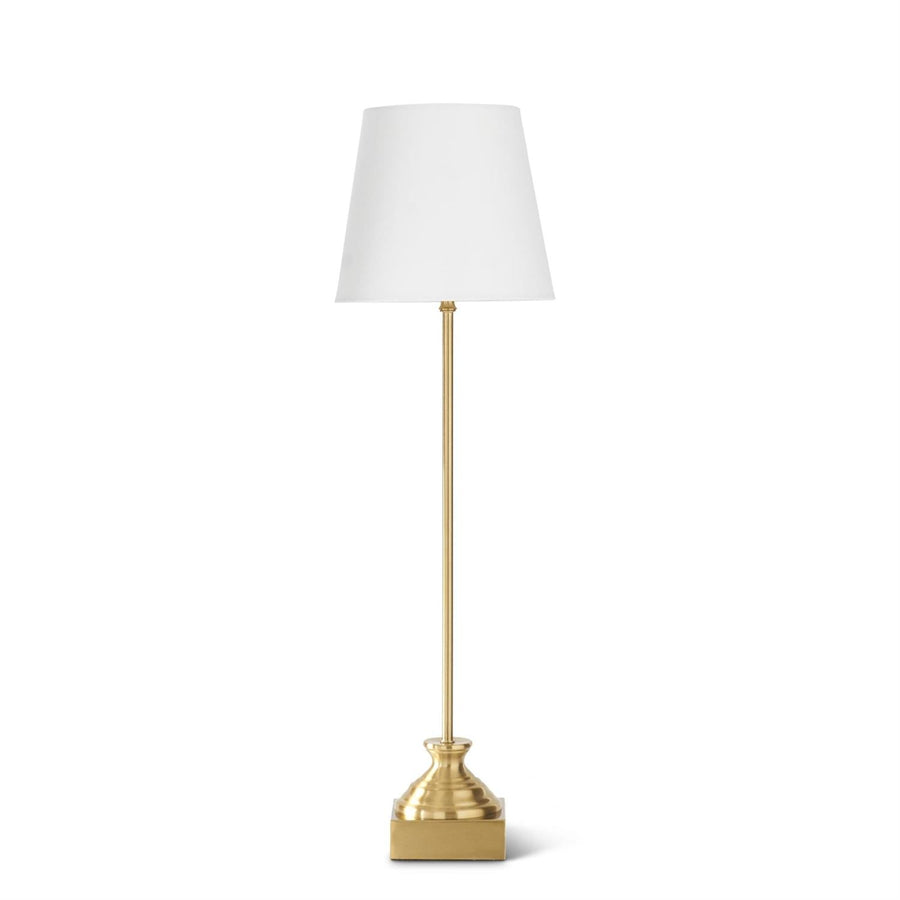 Antique Brass Buffet Lamp - Perch