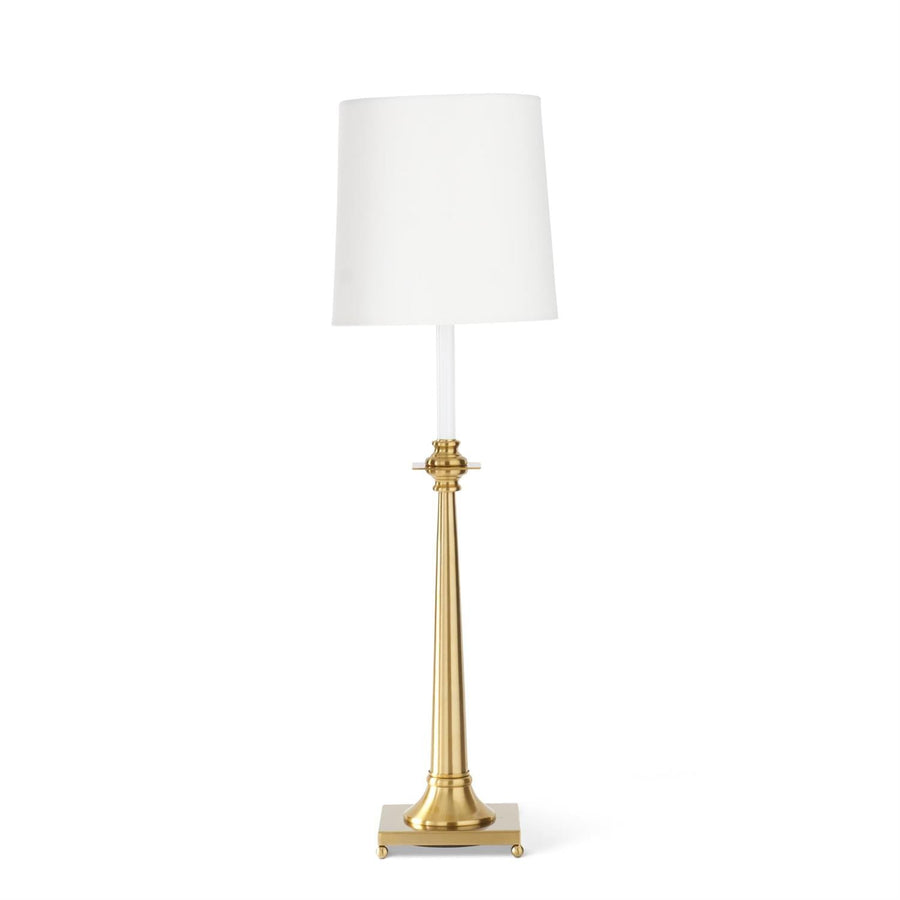 Antique Brass Metal Lamp - Perch