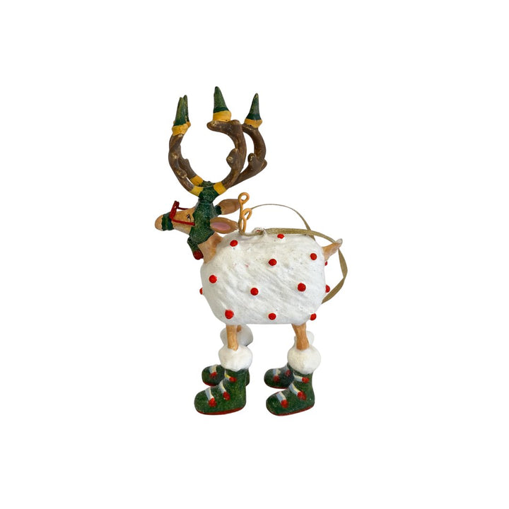 Dash Away Mini Reindeer Ornaments - #Perch#