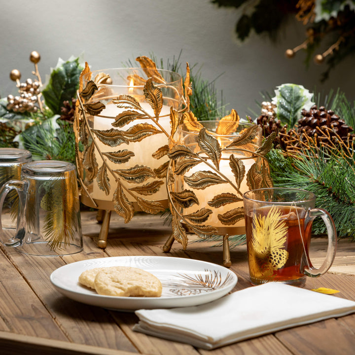 Gold Pine Mugs - #Perch#