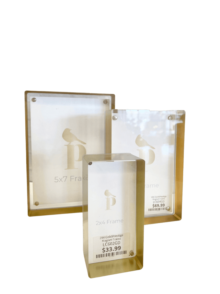 Gold Prestige Magnet Frames - #Perch#