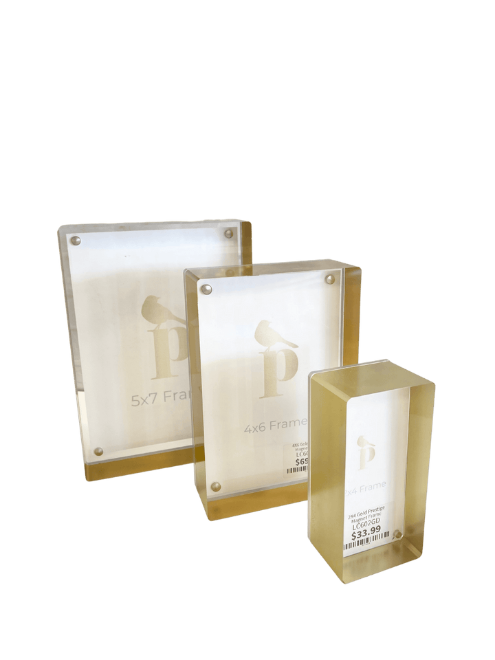 Gold Prestige Magnet Frames - #Perch#
