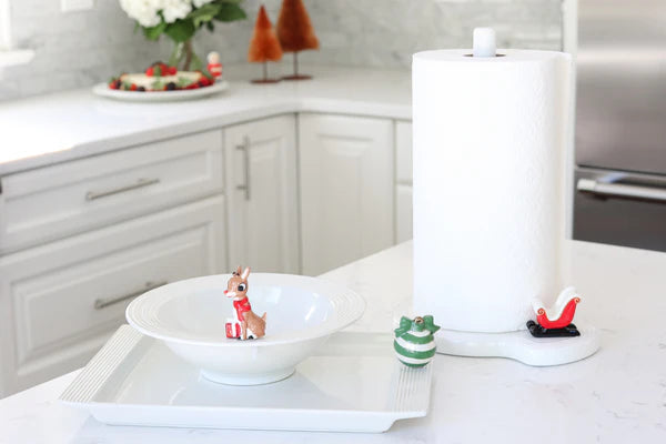 pinstripes paper towel holder