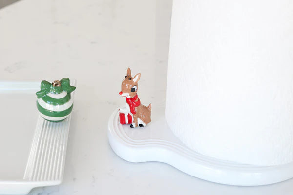 pinstripes paper towel holder