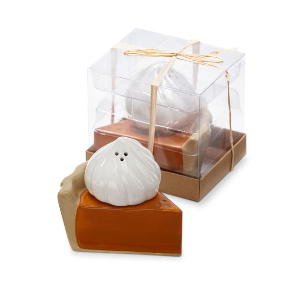 Pumpkin Pie + Whipped Cream Salt & Pepper Set - #Perch#