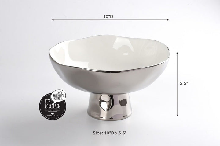 Silver Footed Bowl - #Perch#