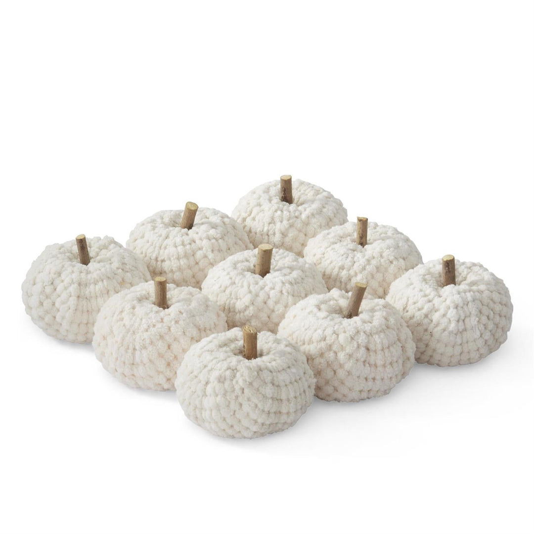 Velvet Knit Pumpkins - Perch