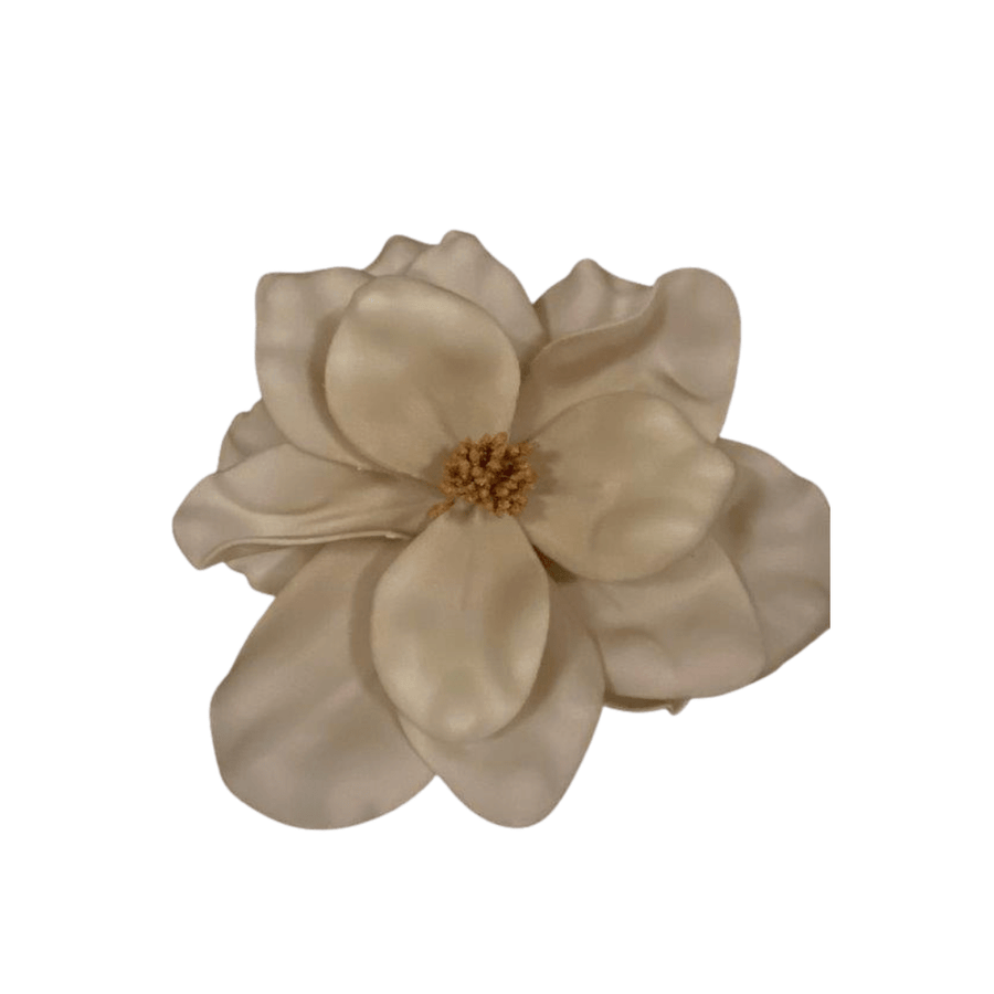 White Foam Magnolia Flower - Perch