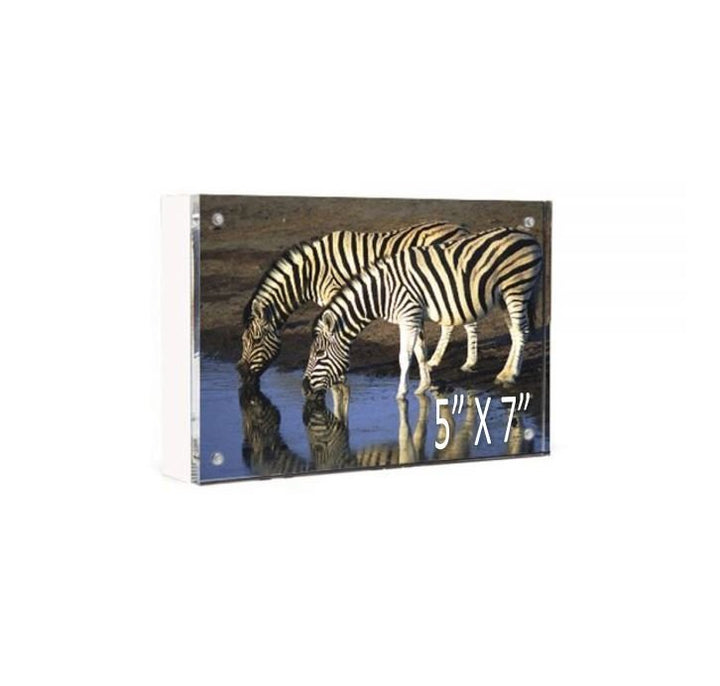 White Wood Magnet Frames - #Perch#