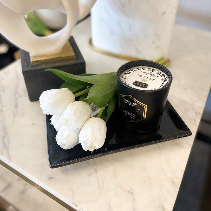 Black Beaded Caddy Tray - #Perch#