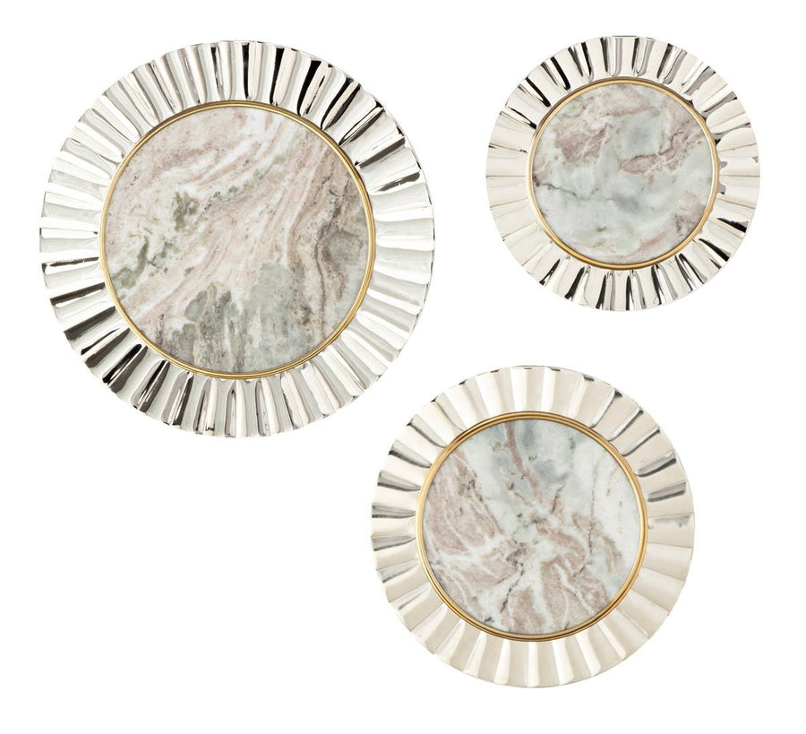 Cygnus Marble And Aluminum Wall Décor - #Perch#