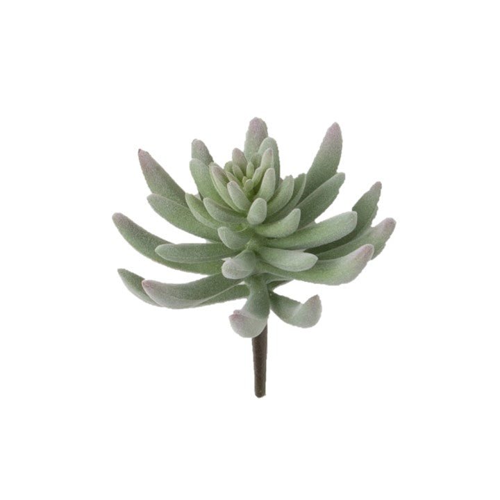 Flocked Finger Succulent Stem - #Perch#
