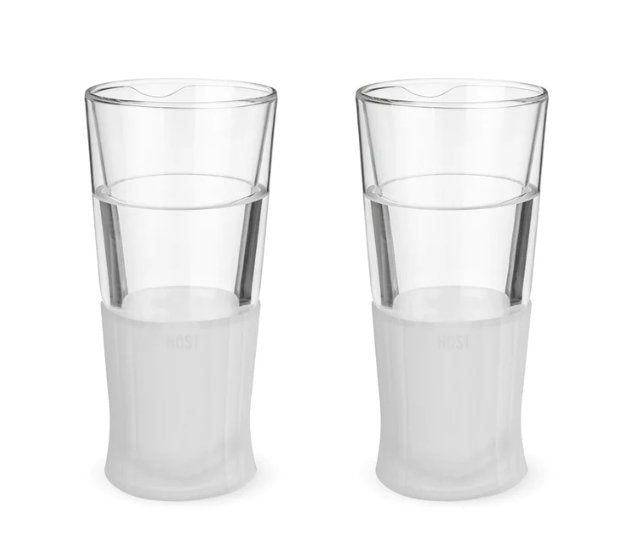 Glass Freeze Beer Glasses - #Perch#