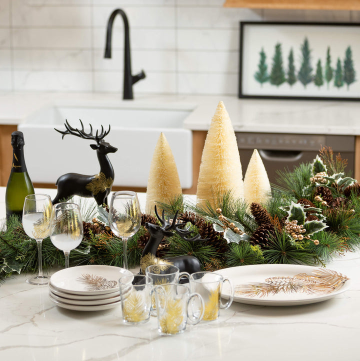 Gold Pine Platter - #Perch#