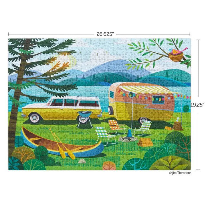 Happy Camper - 1000 Piece - #Perch#