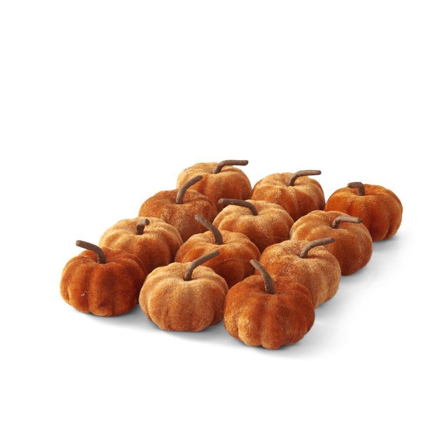 Orange Velvet Pumpkins - #Perch#