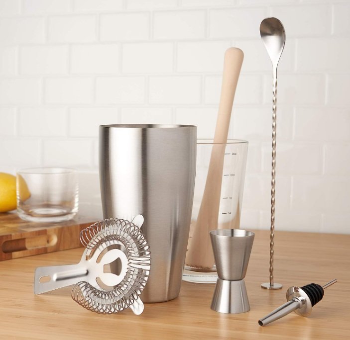 Shaker 7 Piece Bar Set - #Perch#