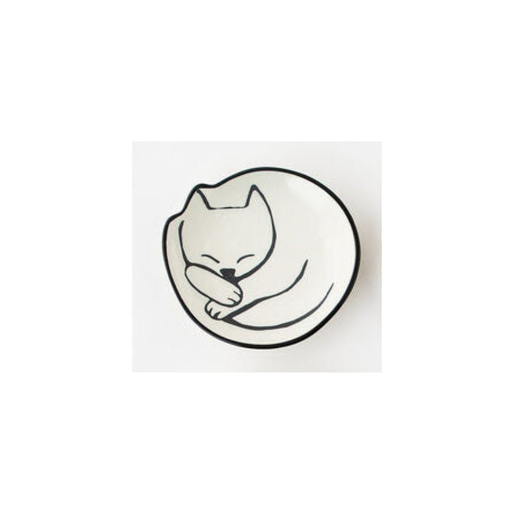 Sleeping Animal Sculpted Dish - #Perch#