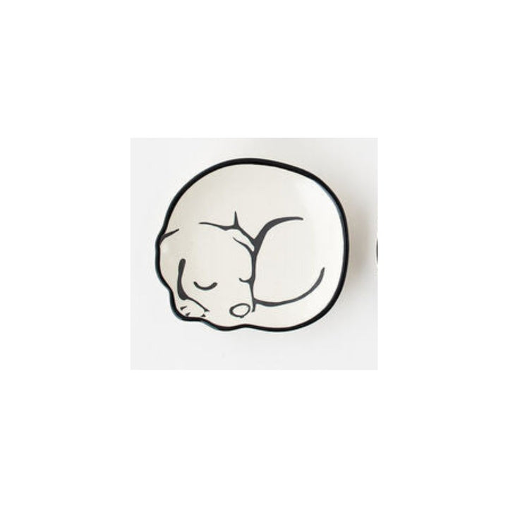 Sleeping Animal Sculpted Dish - #Perch#
