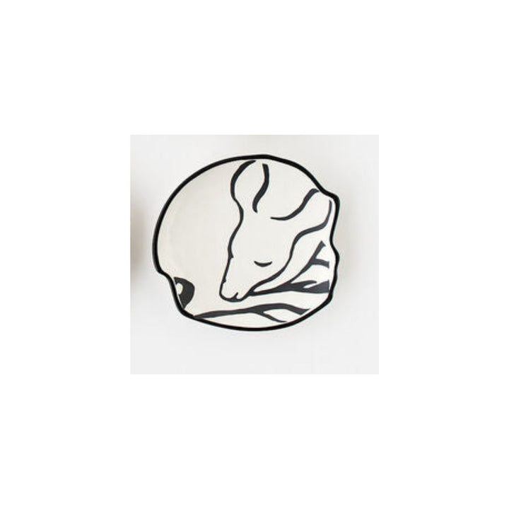 Sleeping Animal Sculpted Dish - #Perch#