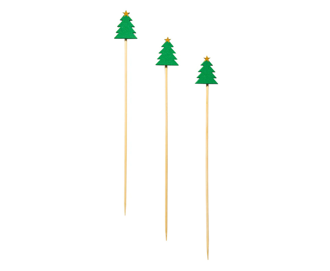 Christmas Tree Large Cocktail Picks