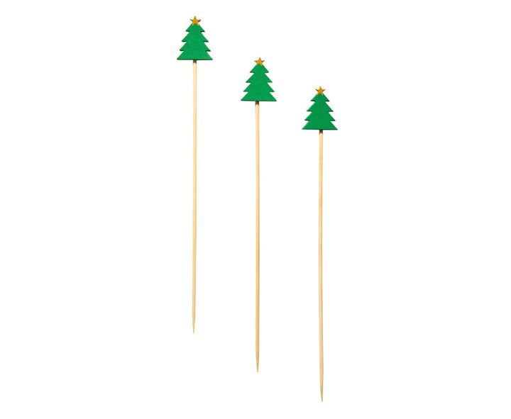 Christmas Tree Large Cocktail Picks