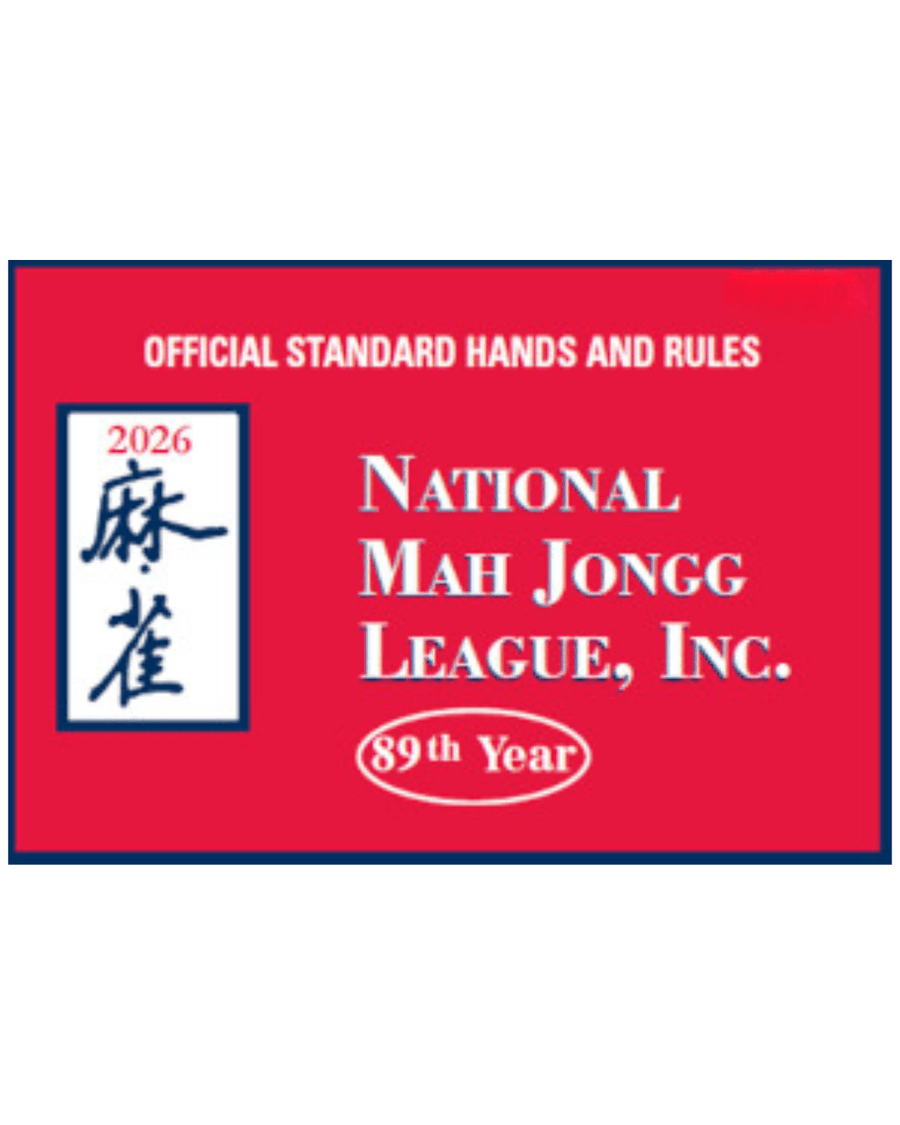 2026 Mahjong Score Card - Perch