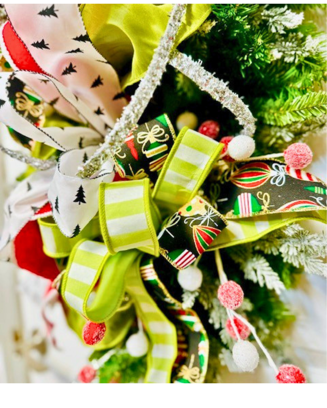 Grinchy Glam Teardrop