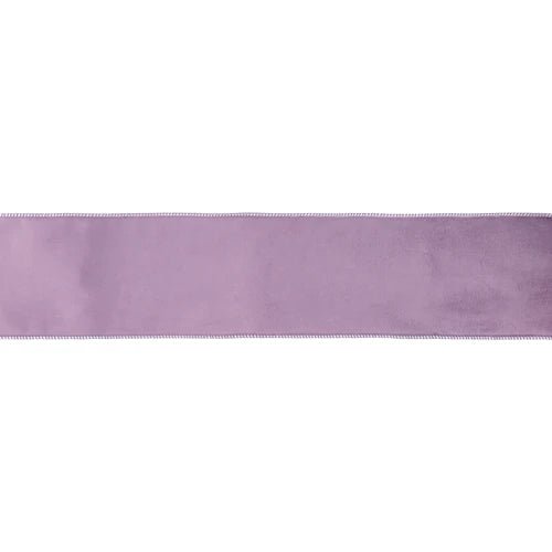 4" Classic Velvet Wired Ribbon - Lavender - Perch