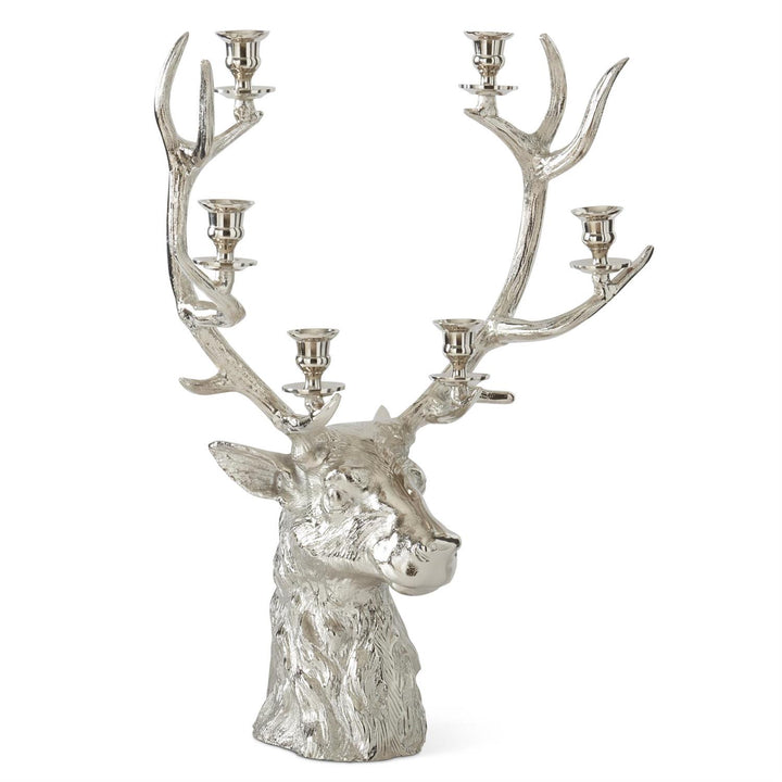 Deer 6 Taper Candelabra