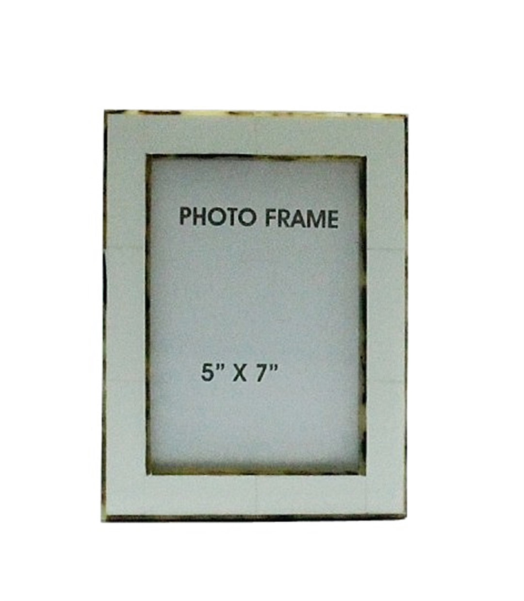 5X7-White Frame With Border
