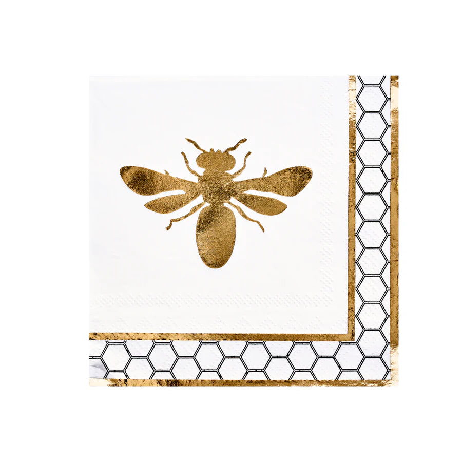 Honeybee Paper Cocktail Napkin