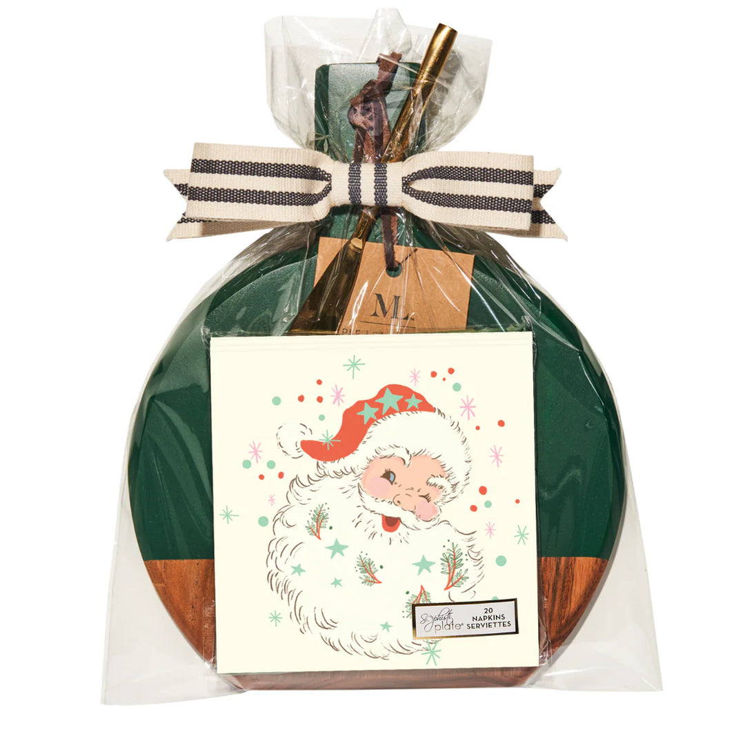 Vintage Santa Board Gift Kit
