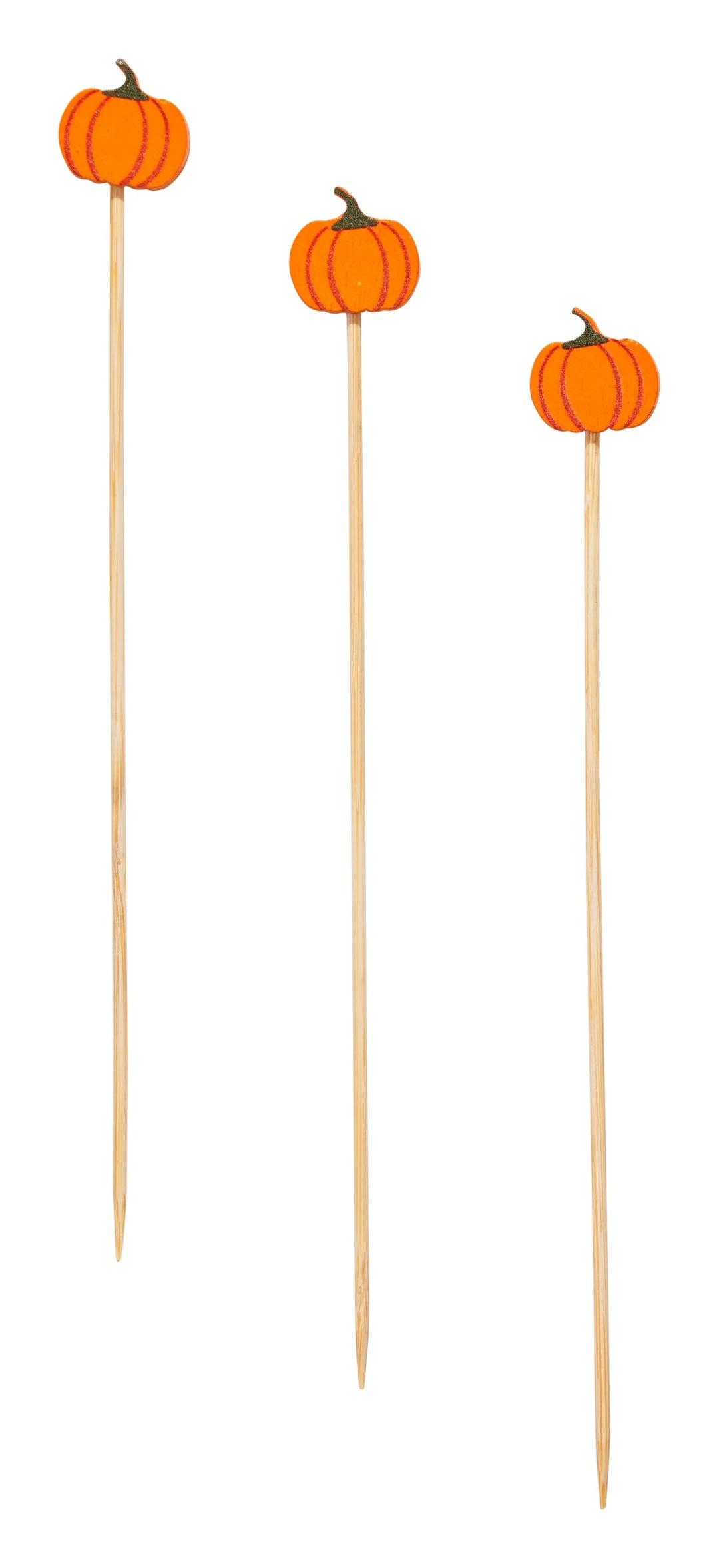 Pumpkin Large Cocktail Picks