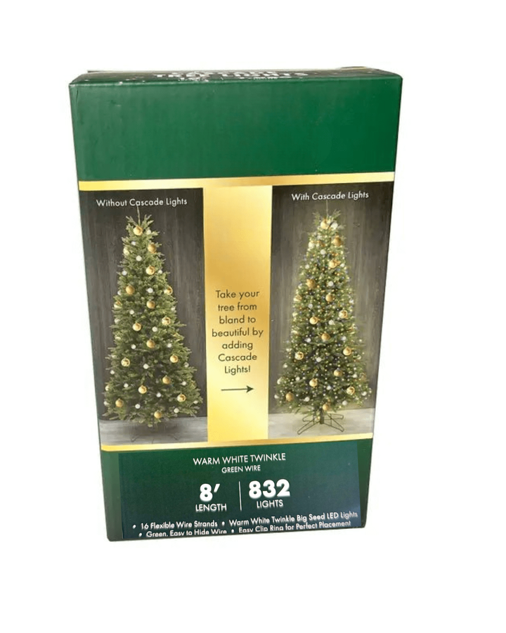 Halo Twinkle Lights - Warm White 8'