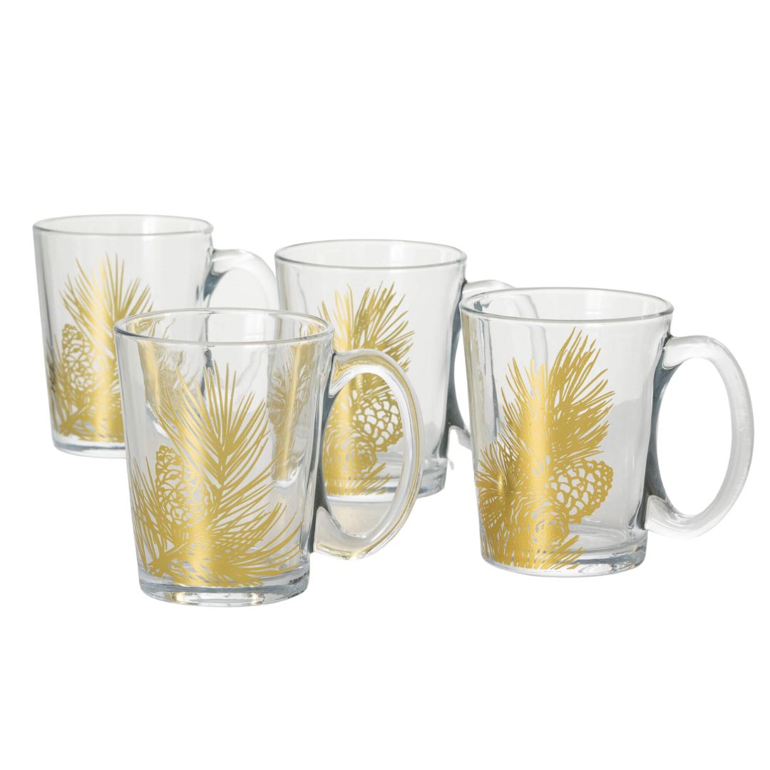 Gold Pine Mugs