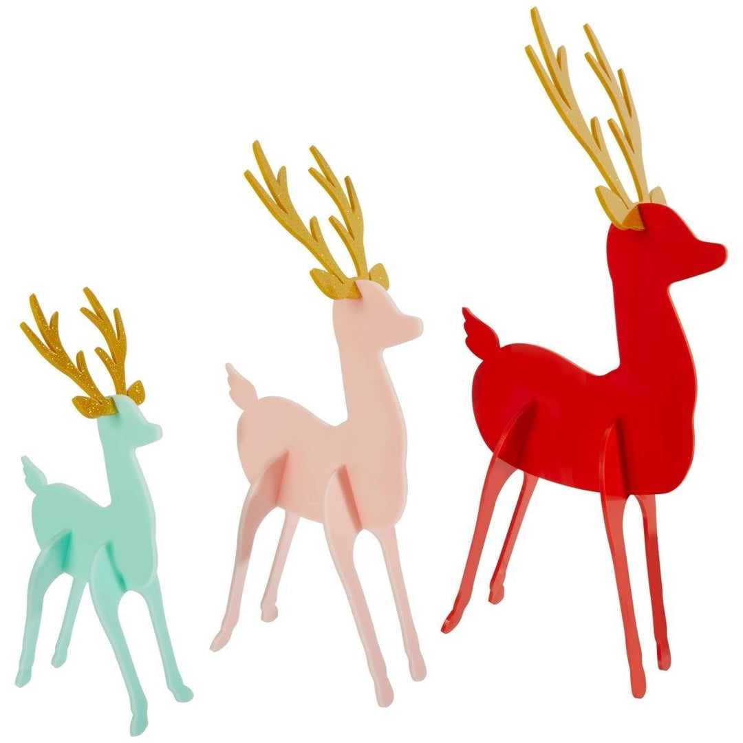Acrylic Cupid Reindeer Set - #Perch#