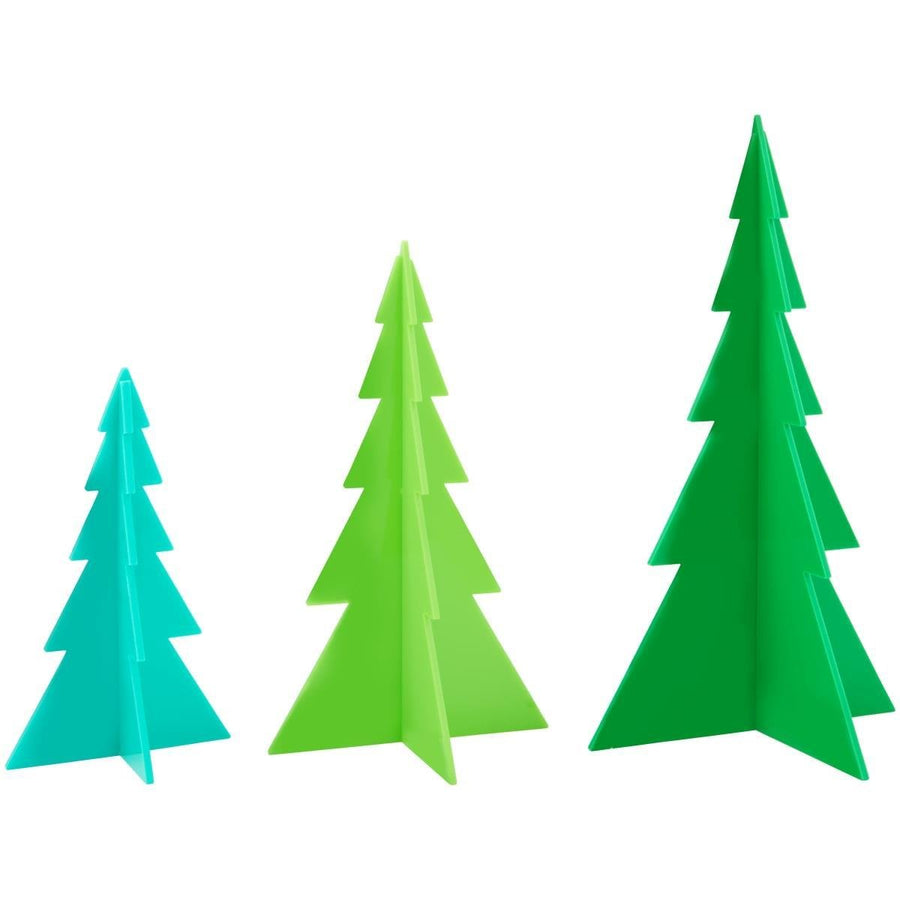 Acrylic Frosty 3D Tree Set - #Perch#