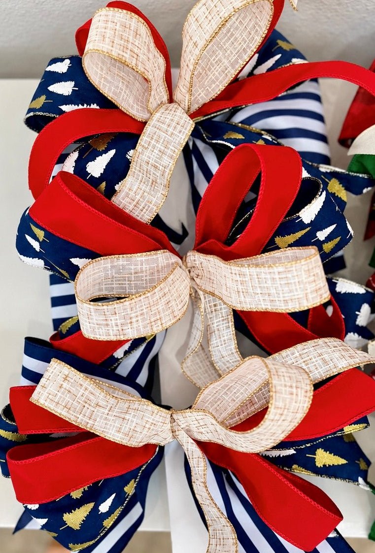 Americana Christmas Charm Bow Bundle - #Perch#