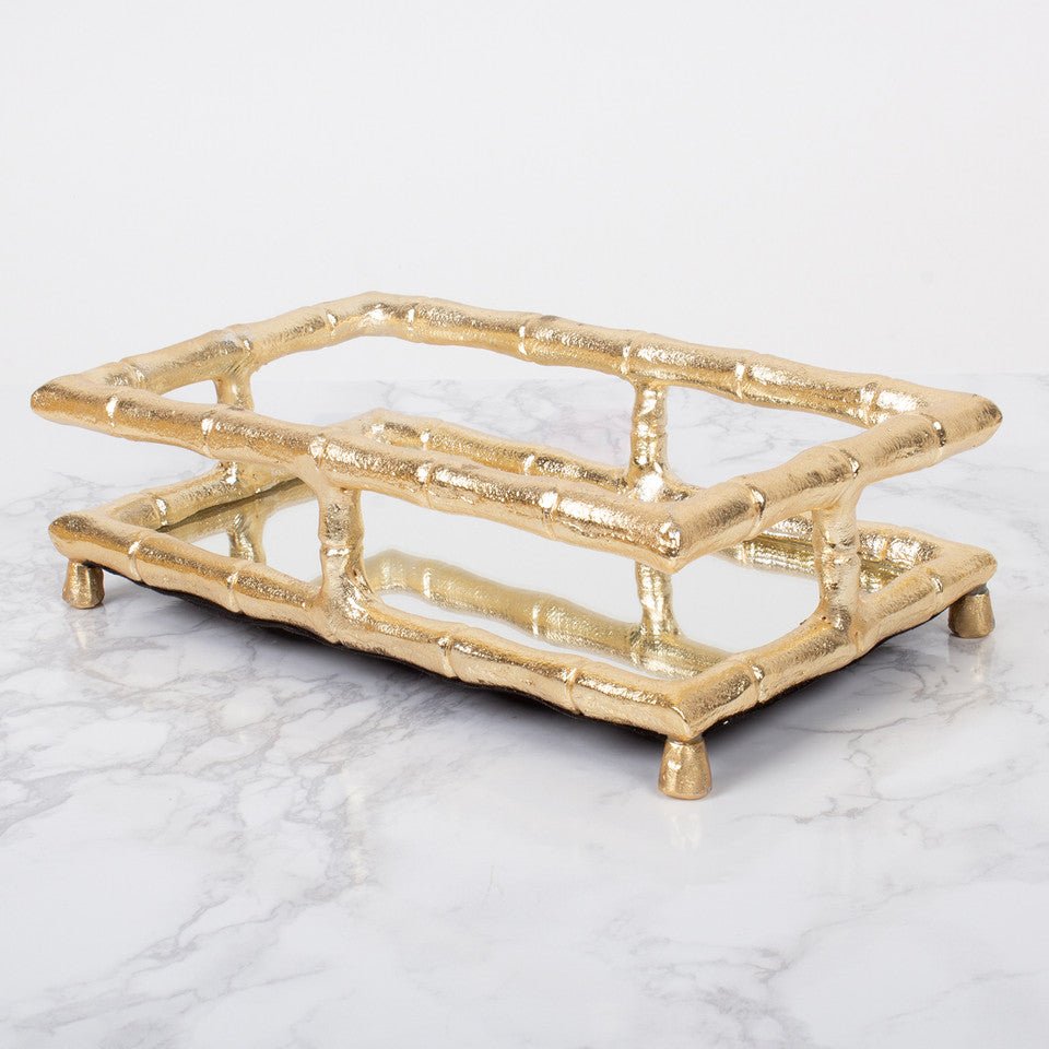 Bamboo Guest Towel Trays - Perch