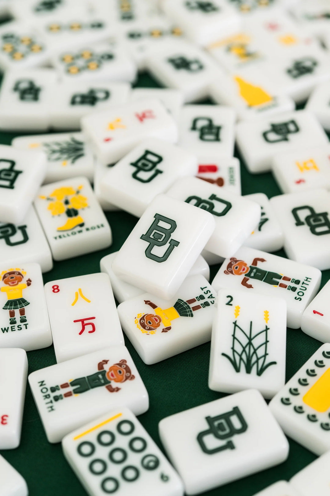 Baylor Mahjong Tiles - Perch