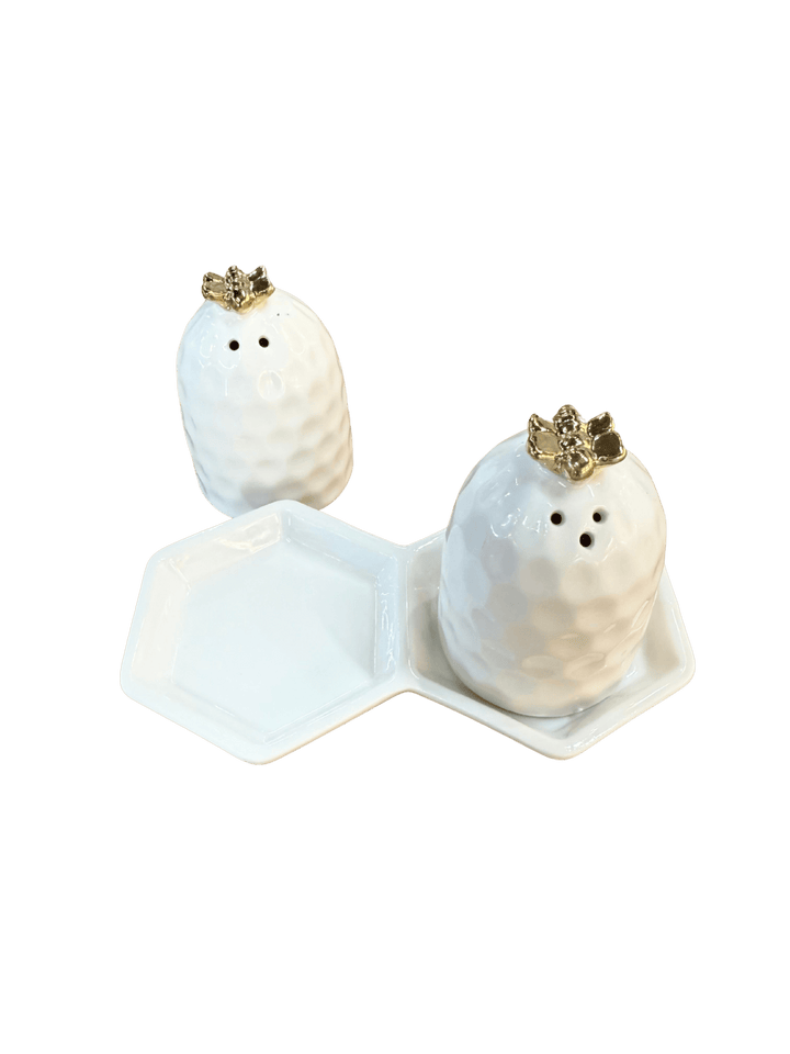 Bee Hive Salt & Pepper Set - Perch