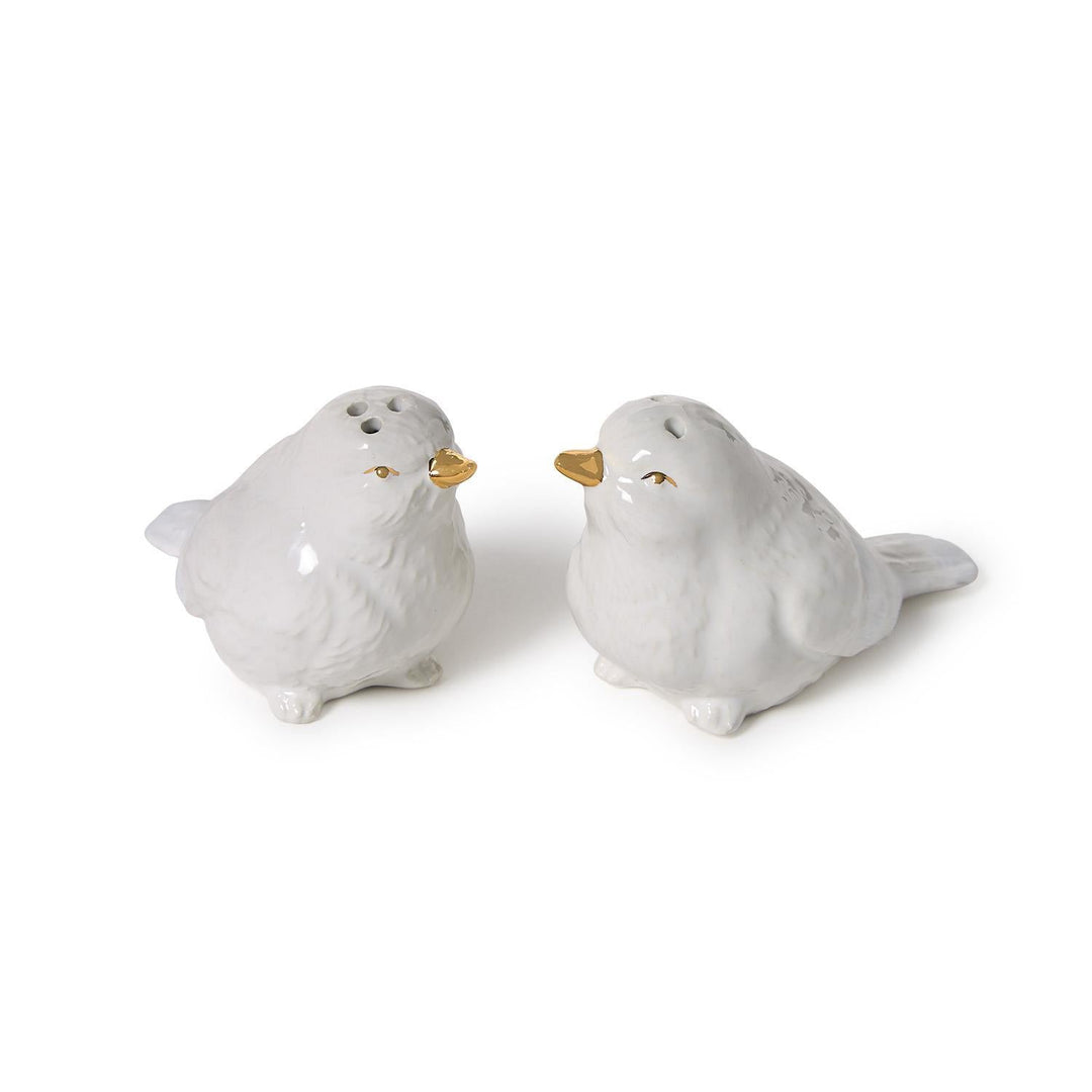 Bird Salt & Pepper Shakers with Nest - Perch
