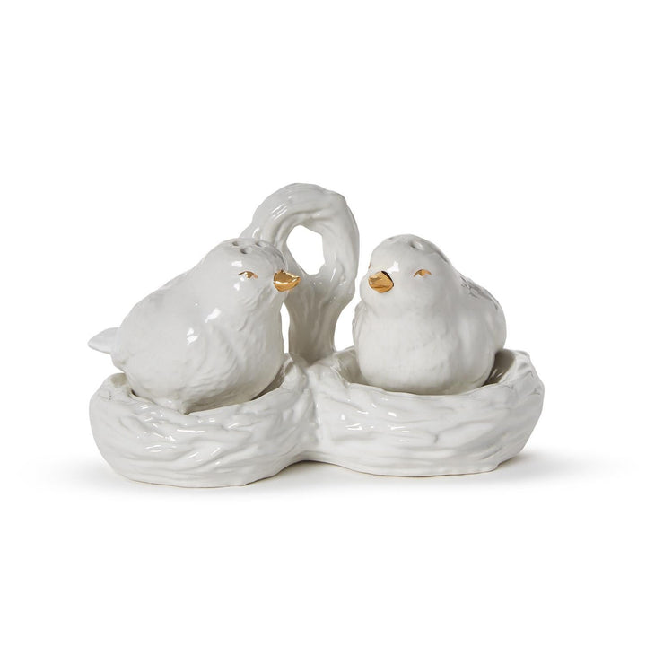 Bird Salt & Pepper Shakers with Nest - Perch