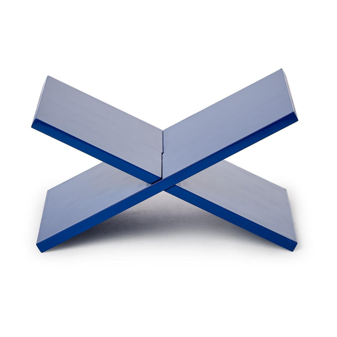 Blue Laquered Book Stand - Perch