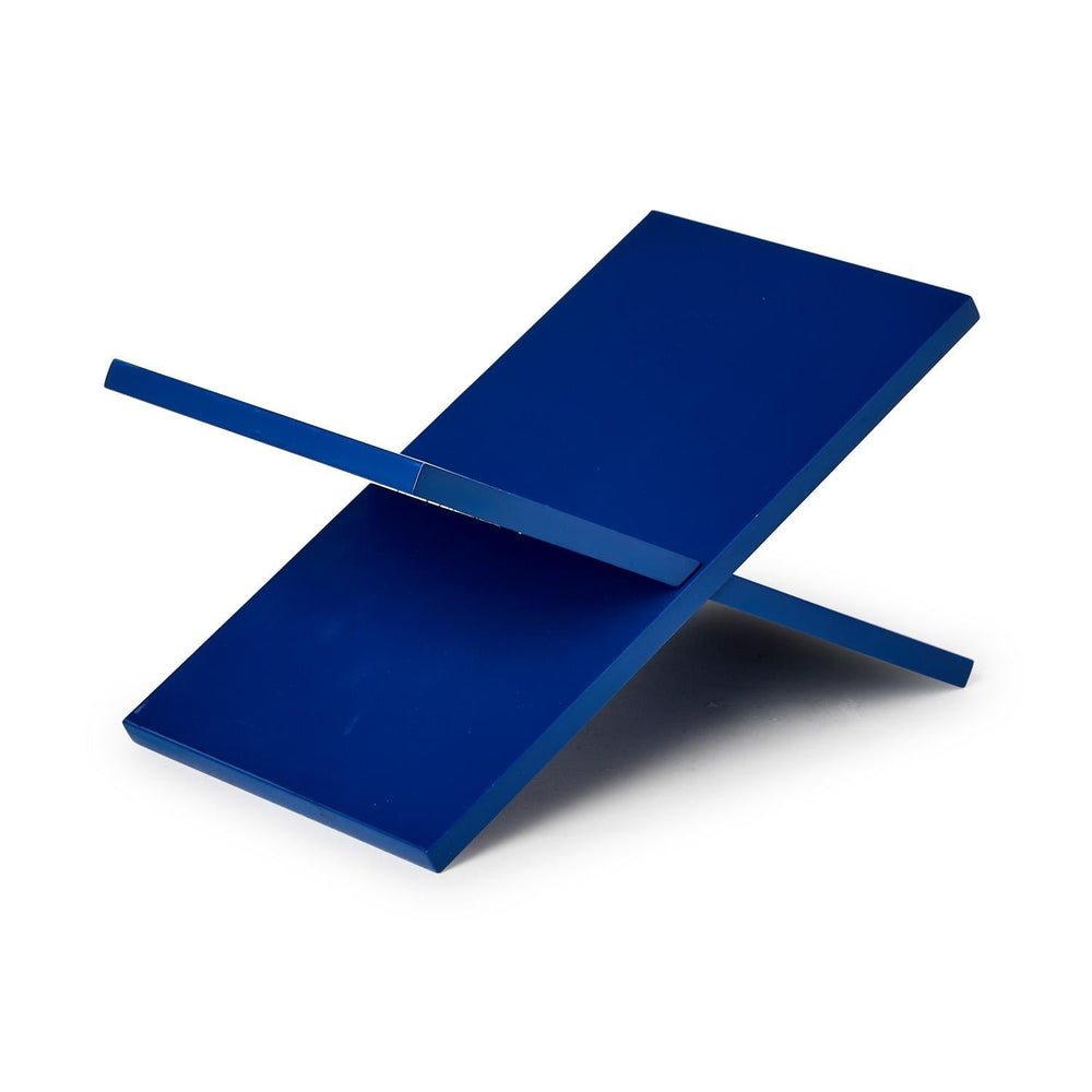 Blue Laquered Book Stand - Perch