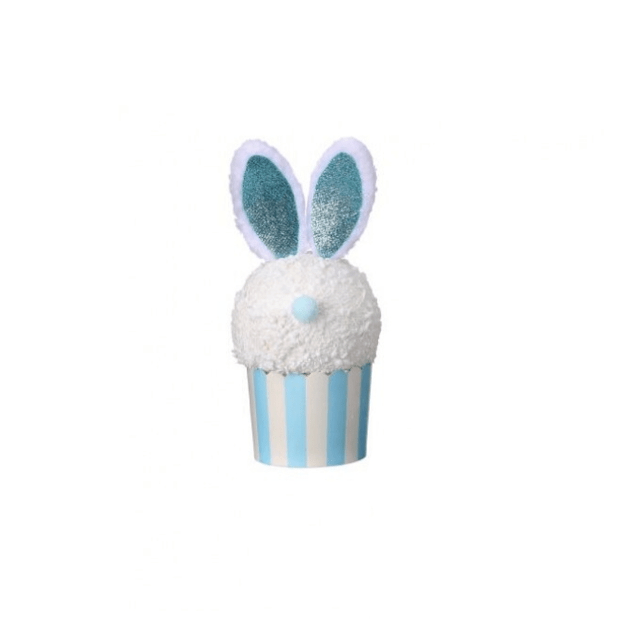 Blue Vintage Easter Cupcake - Perch