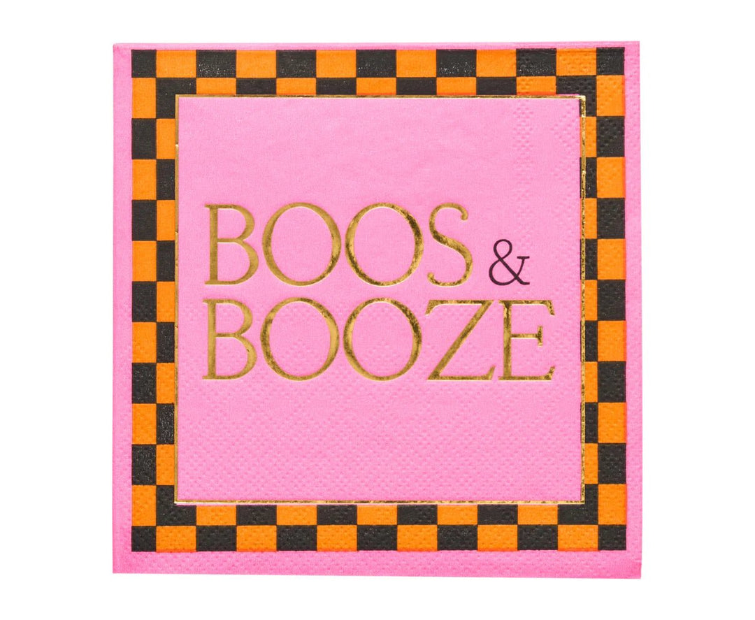 Boos & Booze Cocktail Napkins - #Perch#