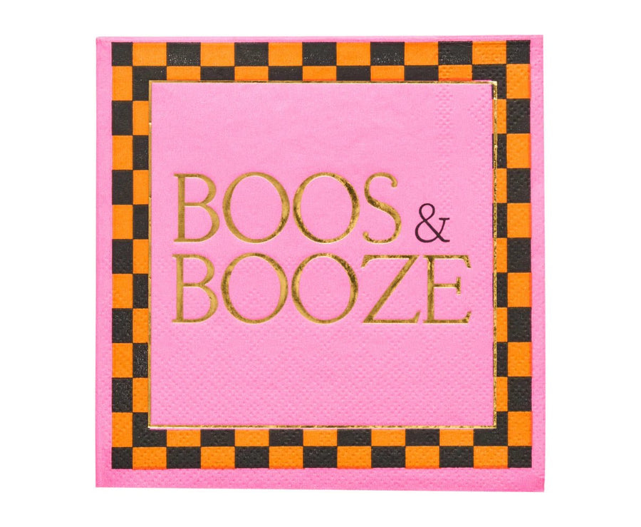 Boos & Booze Cocktail Napkins - #Perch#