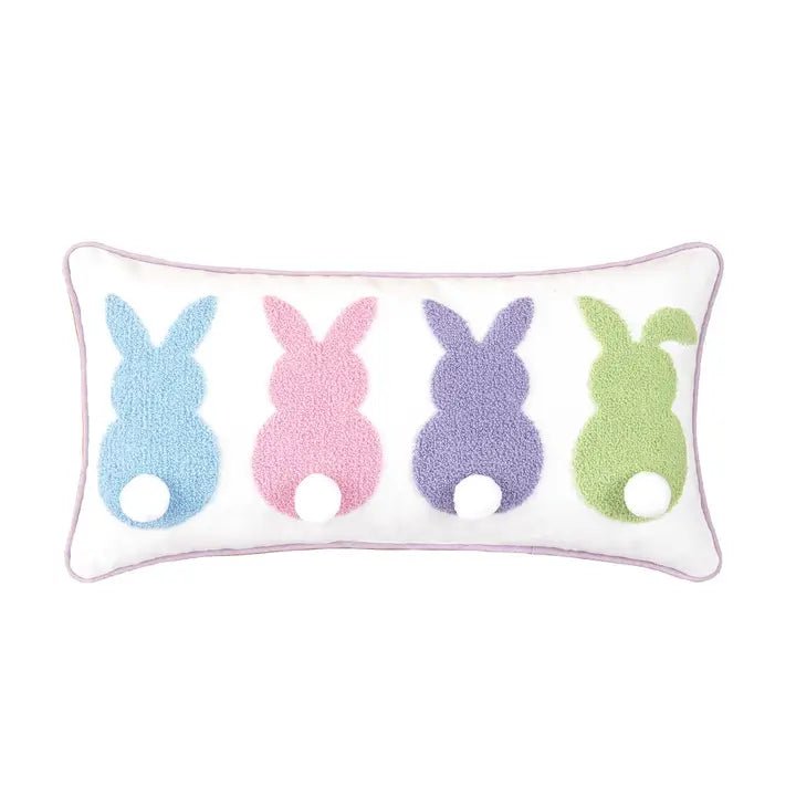 Bunny Bum Throw Pillow - #Perch#